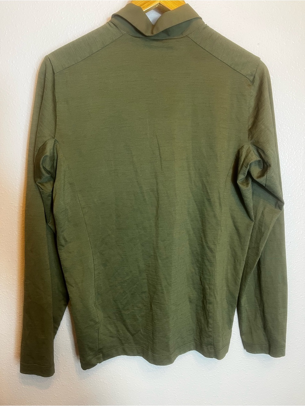 Arc'teryx A2B Long Sleeve Polo Shirt in Green Mens Size S - Picture 6 of 9